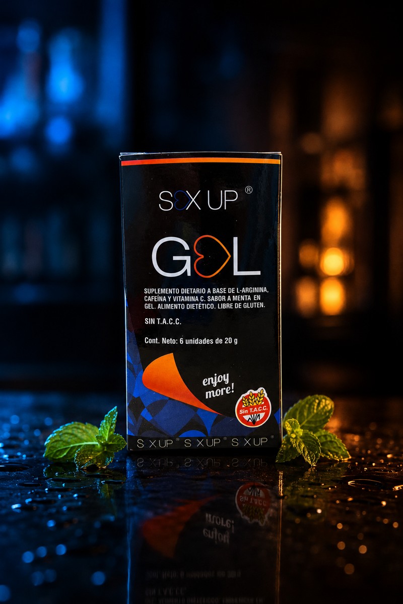 SexGel · gel de menta